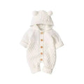 Baby Hooded Knit Romper
