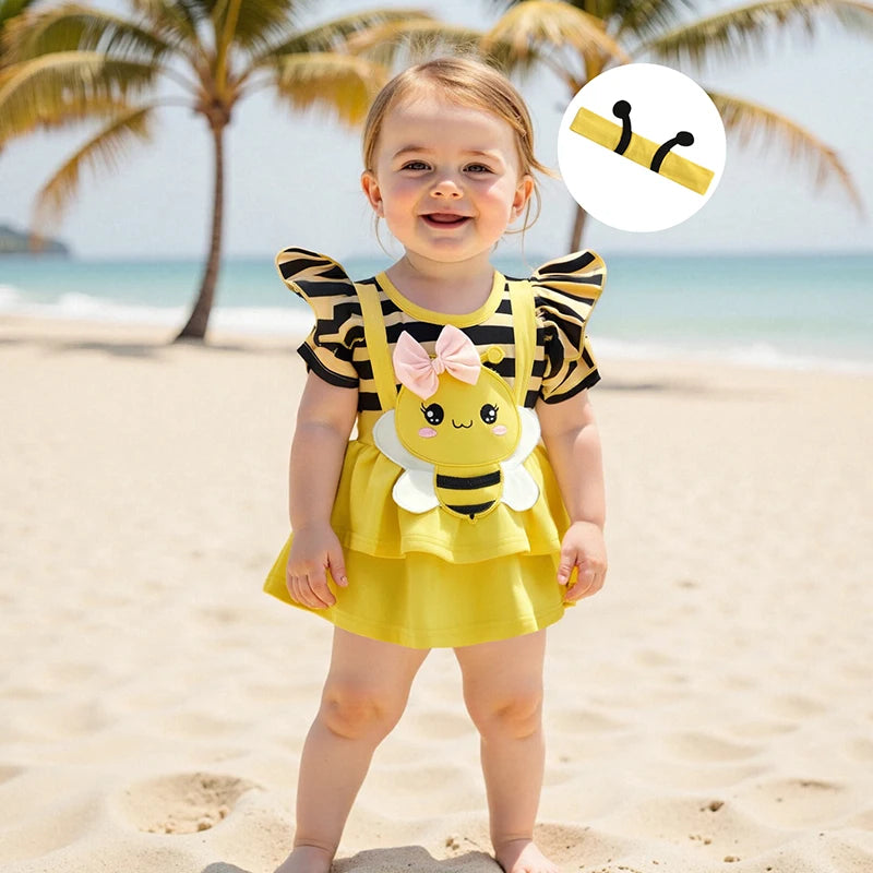 Baby Girl Summer Romper Set