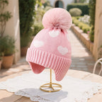 Baby Knitted Heart Hat
