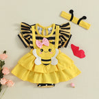 Baby Girl Summer Romper Set