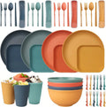 52-Piece Reusable Dinnerware Set