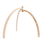 Wooden Baby Play Gym with Hanging Rattles