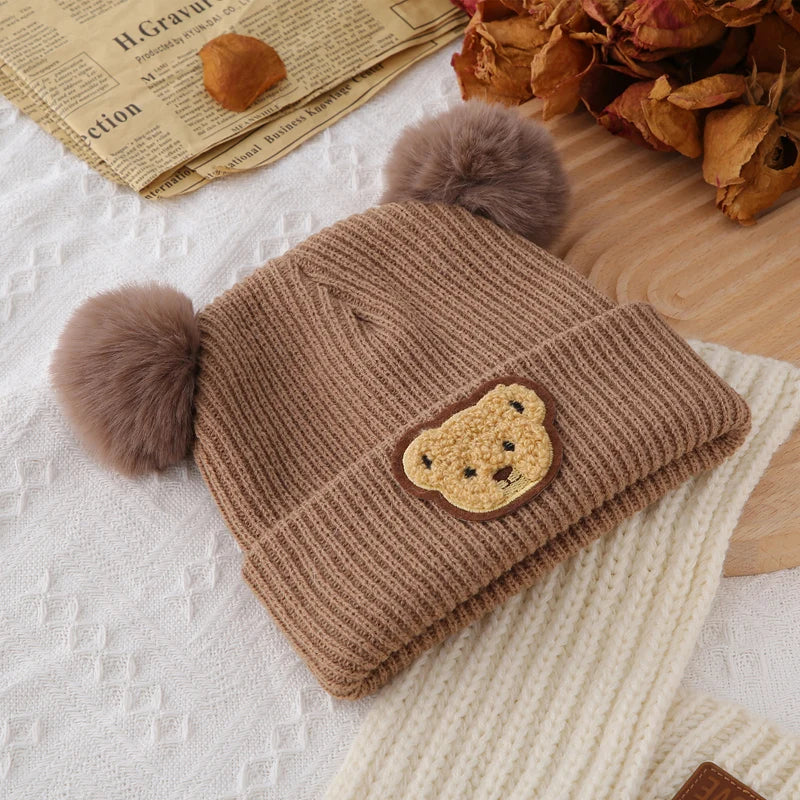 Cute Fox Knit Baby Beanie
