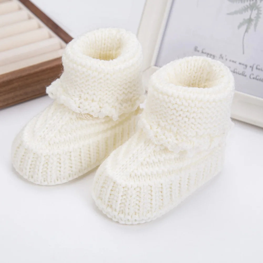 Baby Knit Walking Socks (2 Pairs)