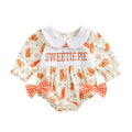 Baby Girl Thanksgiving Romper