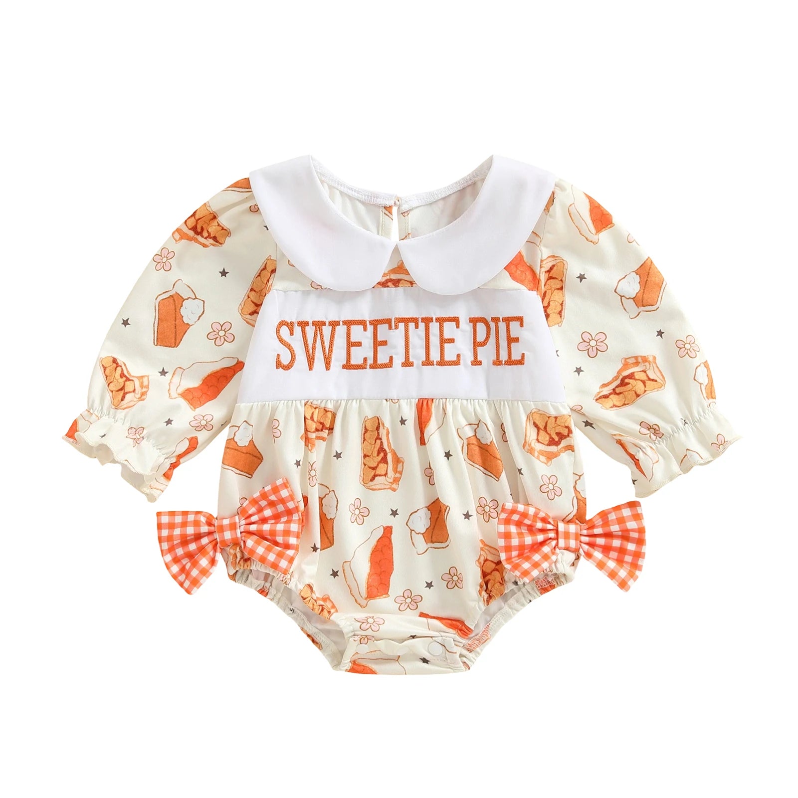 Baby Girl Thanksgiving Romper