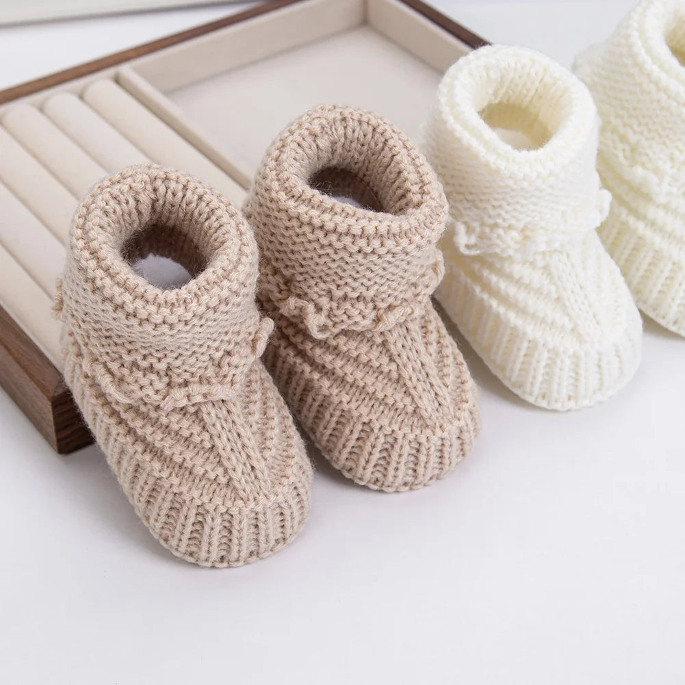 Baby Knit Walking Socks (2 Pairs)