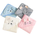Cartoon Hooded Baby Towel