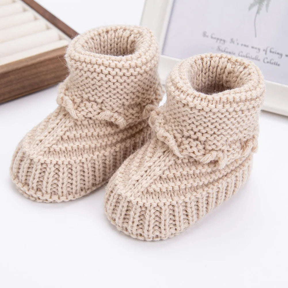 Baby Knit Walking Socks (2 Pairs)